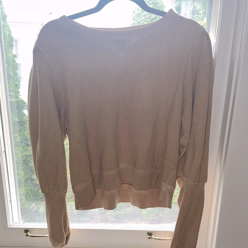 Veronica Beard Light Tan Knit Top